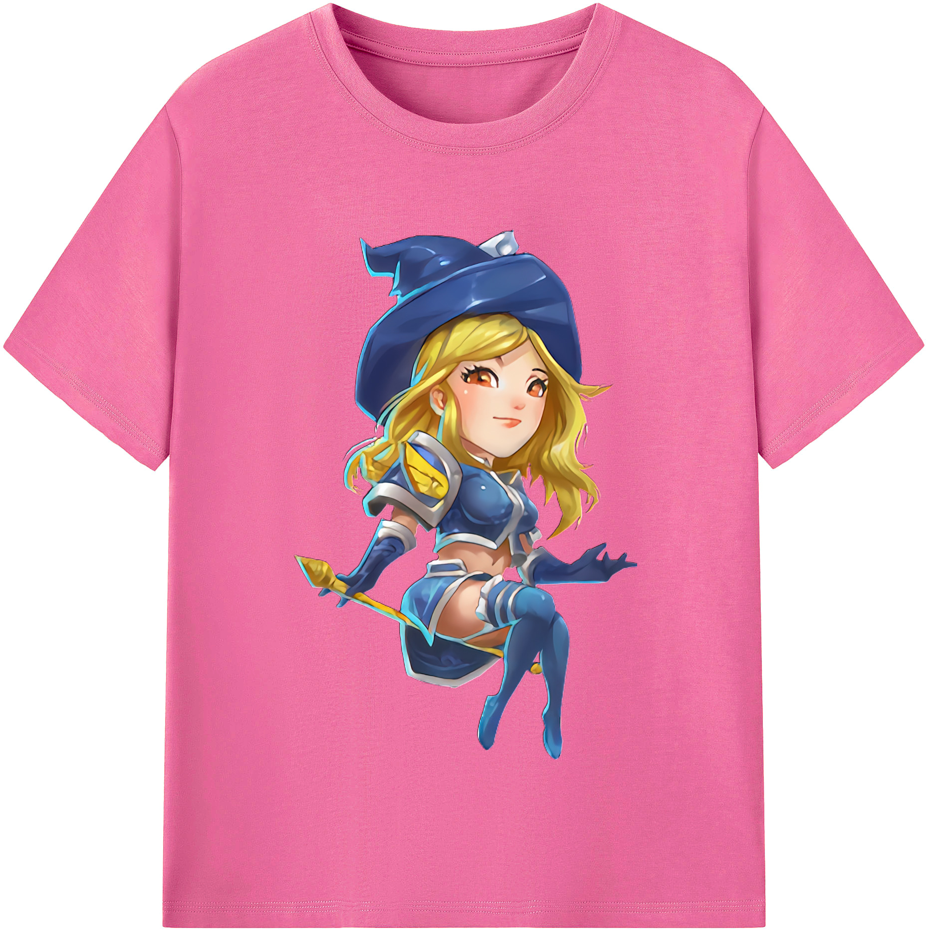 （画像用） リーグ・オブ・レジェンド League of Legends LOL レディースカジュアルプリントTシャツ（綿100％）
